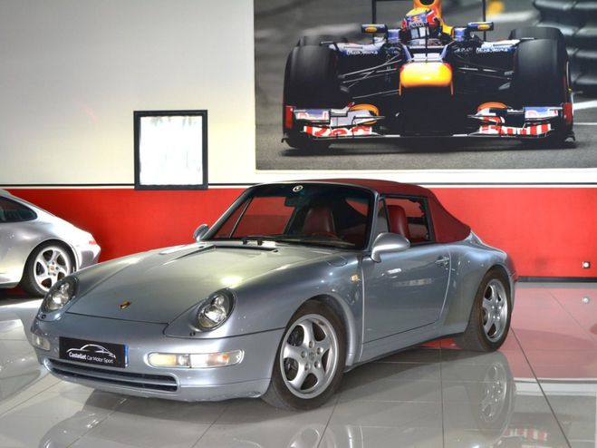 Porsche 911 993 Carrera 2 cabriolet Gris de 1994