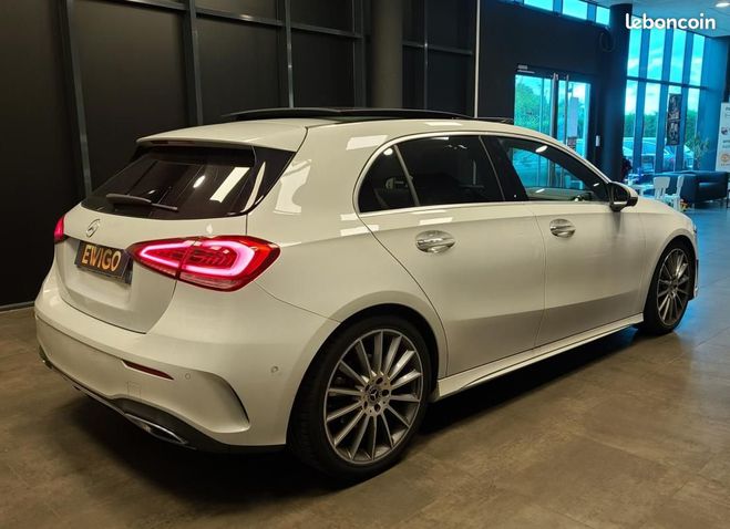 Mercedes Classe A 200 163ch AMG LINE 7G-DCT TOIT OUVRANT + Blanc de 2018