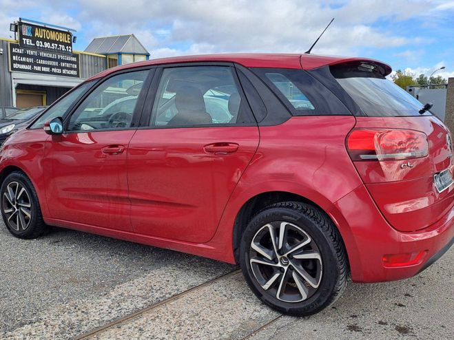 Citroen C4 Picasso II 1.6 BlueHDi 120 cv Bote auto ROUGE de 2016