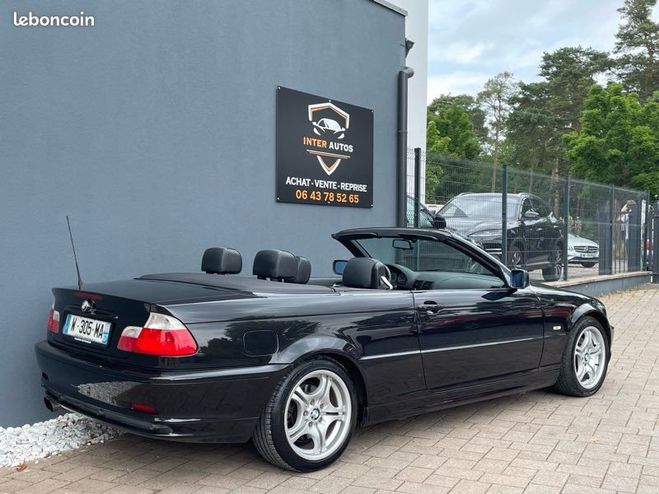 BMW Serie 3 325Ci cabriolet E46 Noir de 2000