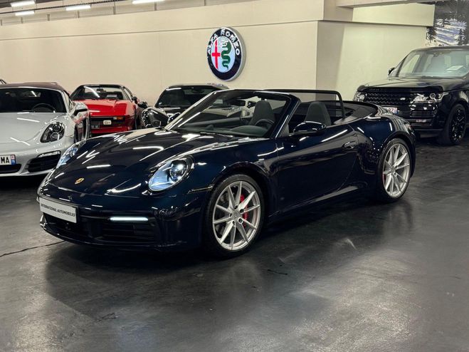 Porsche 911 (992) CABRIOLET 3.0 450 CARRERA S PDK BLEU de 2019