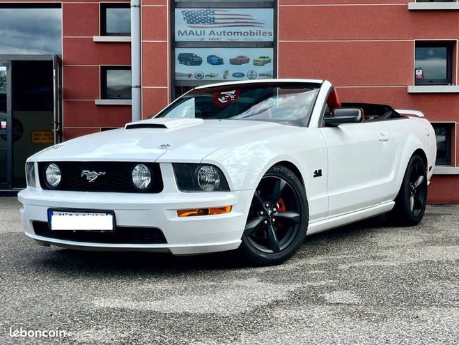 Ford Mustang 4.6 V8 GT Cabriolet Blanc de 2008