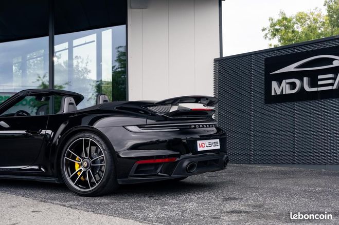 Porsche 911 TURBO CABRIOLET S 3.8i 650 PDK Leasing 1 Noir de 2020