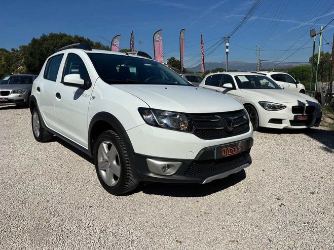 Dacia Sandero II (2) STEPWAY 0.9 TCE 90 78650 KMS BLANC de 2015