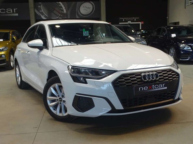 Audi A3 Sportback 30TFSI Advanced LED-CRUISE-NAV Blanc Mtallis de 