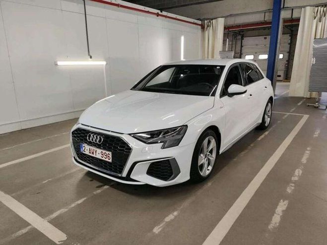 Audi A3 Sportback 30TFSI SLine Stronic Blanc Mtallis de 