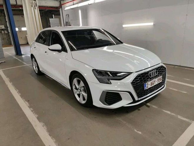 Audi A3 Sportback 30TFSI SLine Stronic Blanc Mtallis de 
