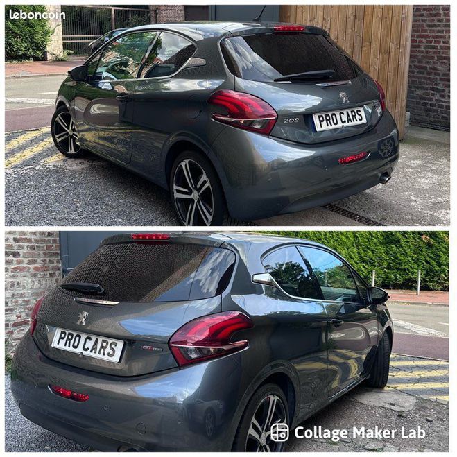 Peugeot 208 1,6hdi Gris de 2017