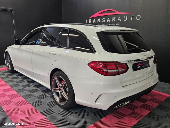 Mercedes Classe C BREAK 220 d 9G-Tronic 4Matic AMG Line 19 Blanc de 2018