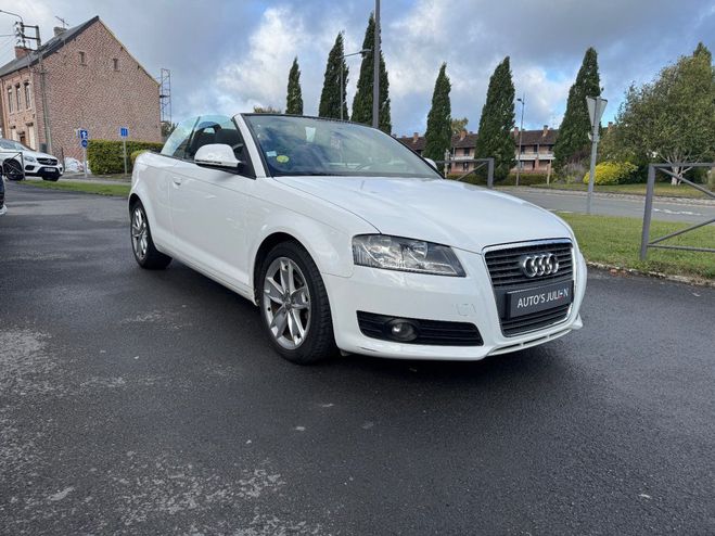 Audi A3 CABRIOLET 1.6 102 Ambition Blanc de 2010