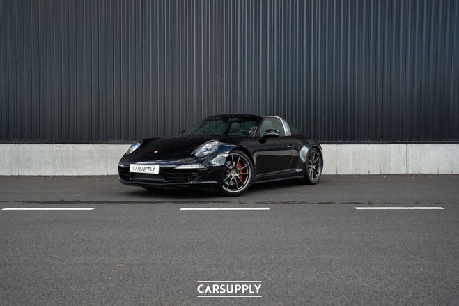 Porsche 911 Targa 4S PDK- Belgian Ca- Service Histor Zwart de 2015