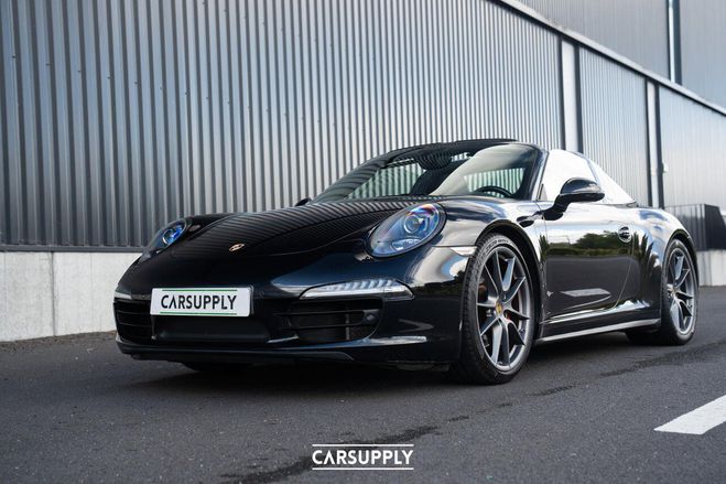 Porsche 911 Targa 4S PDK- Belgian Ca- Service Histor Zwart de 2015