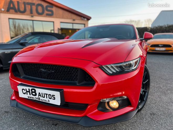 Ford Mustang v8 5.0 gt fastback rouge pack premium bo Rouge de 2017
