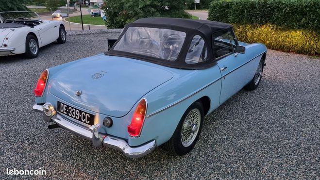 MG MGB B roadster Mk1 1963 Bleu de 1963