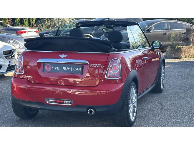 Mini Cabrio Cabriolet 1.6D 112 Cooper - GARANTIE 12  Rouge de 2014