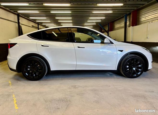 Tesla Model Y Long Range Grande Autonomie 2024 FSD 4 1 Blanc de 2024