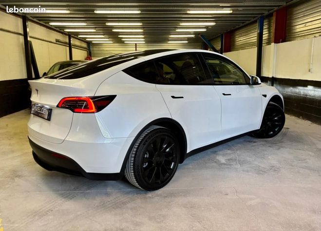 Tesla Model Y Long Range Grande Autonomie 2024 FSD 4 1 Blanc de 2024
