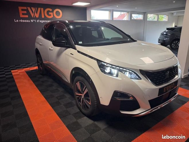 Peugeot 3008 GENERATION-II 1.6 180 GT LINE EAT BVA ST Blanc de 2019