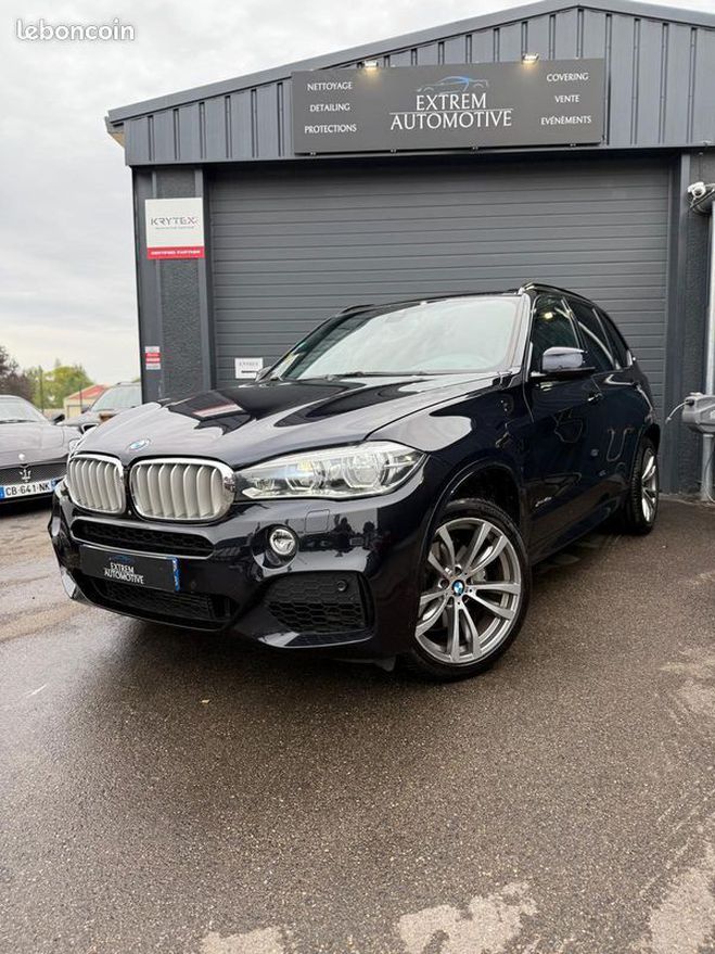 BMW X5 40E 2.0I 313CH 13 CV, M SPORT, 1er M.E.C Noir de 2017
