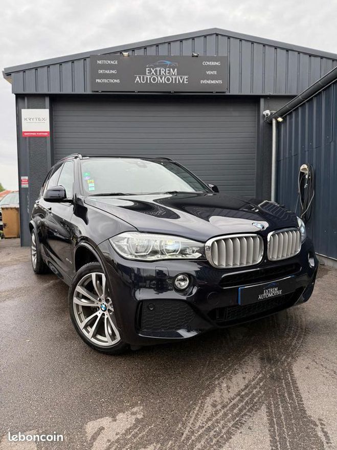 BMW X5 40E 2.0I 313CH 13 CV, M SPORT, 1er M.E.C Noir de 2017