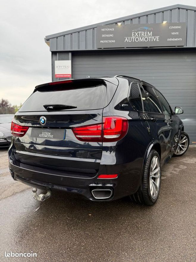 BMW X5 40E 2.0I 313CH 13 CV, M SPORT, 1er M.E.C Noir de 2017