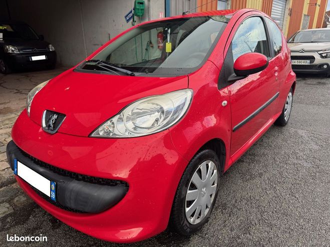 Peugeot 107 1L Essence 68CH Rouge de 2007
