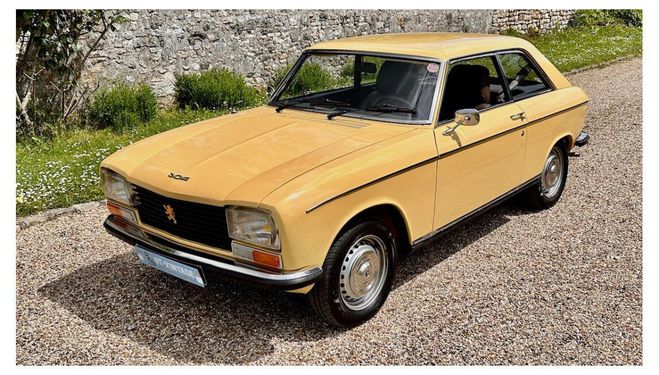 Peugeot 304 s coupe 1974 Jaune Mas de 1974