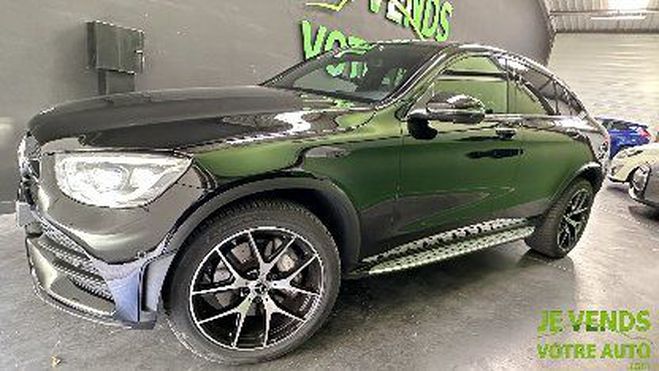 Mercedes GLC (C253) Coup Phase 2 300 de de 16V 306 E Noir de 2021