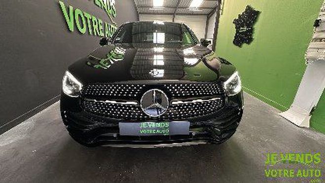 Mercedes GLC (C253) Coup Phase 2 300 de de 16V 306 E Noir de 2021