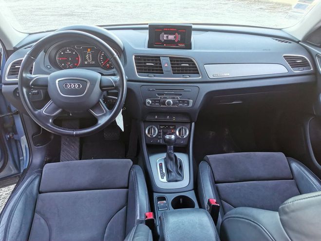 Audi Q3 2.0L TDI 177CH QUATTRO S-TRONIC Bleu de 2012