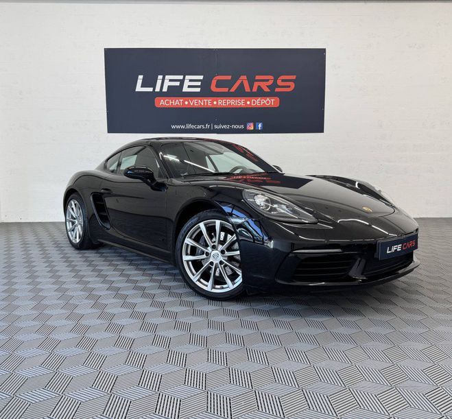 Porsche 718 Cayman 2.0 300ch boite manuelle chappem NOIR de 2017