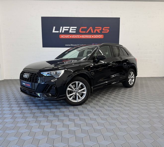 Audi Q3 40 TDI 190ch S line quattro S tronic 7 2 NOIR de 2019