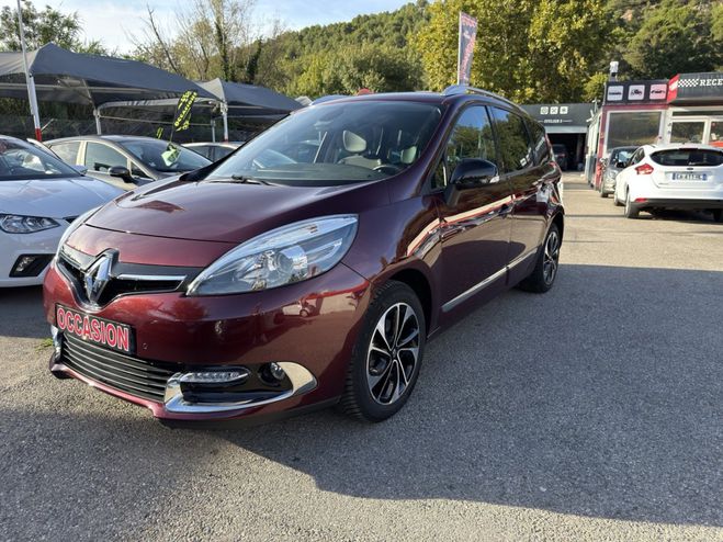 Renault Grand Scenic III dCi 130 Bose Edition 5 pl Bordeaux de 2015