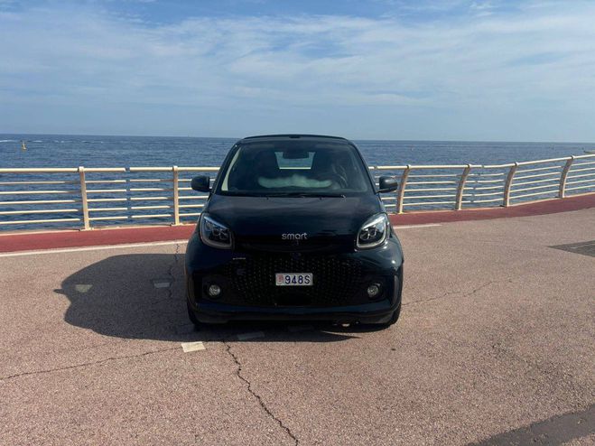 Smart Fortwo Cabriolet IV EQ 82ch prime Noir de 2022