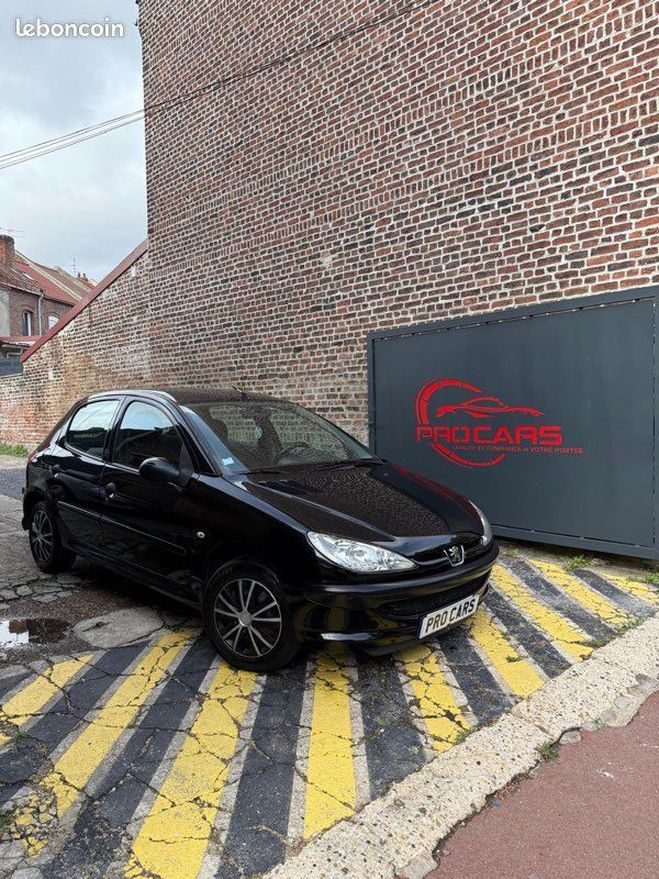 Peugeot 206 1,4hdi Noir de 2008