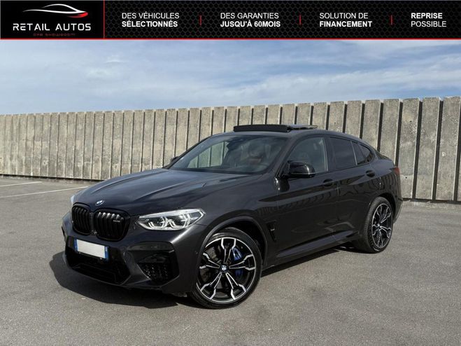 BMW X4 M 3.0 510ch Comptition BVA8 GRIS ANTHRACITE de 2019