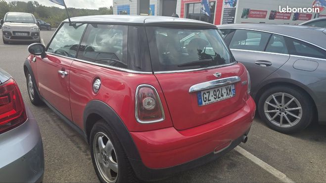 Mini One COOPER 1.6i 120cv 101000kms Rouge de 2009