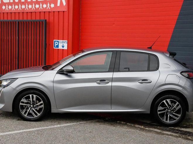 Peugeot 208 1.2i PureTech 100 Allure GPS CAMERA CARP GRIS CLAIR de 2023