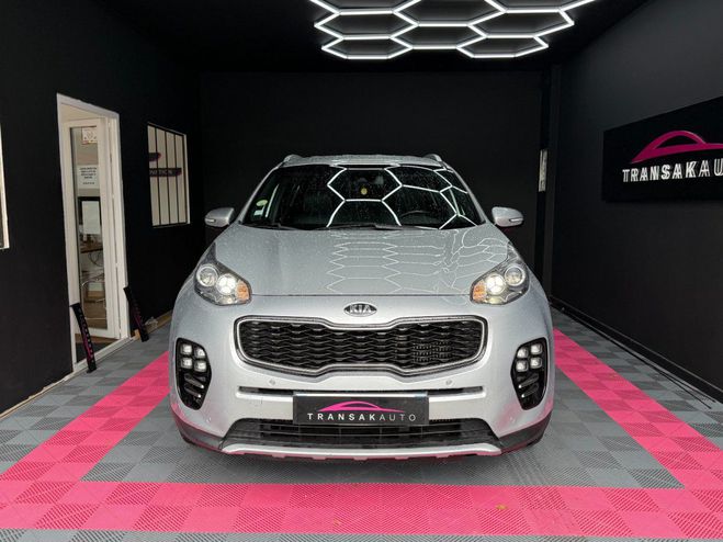 Kia Sportage 2.0 CRDi 136 ISG 4x2 GT Line / SUIVIE CO Gris de 2016