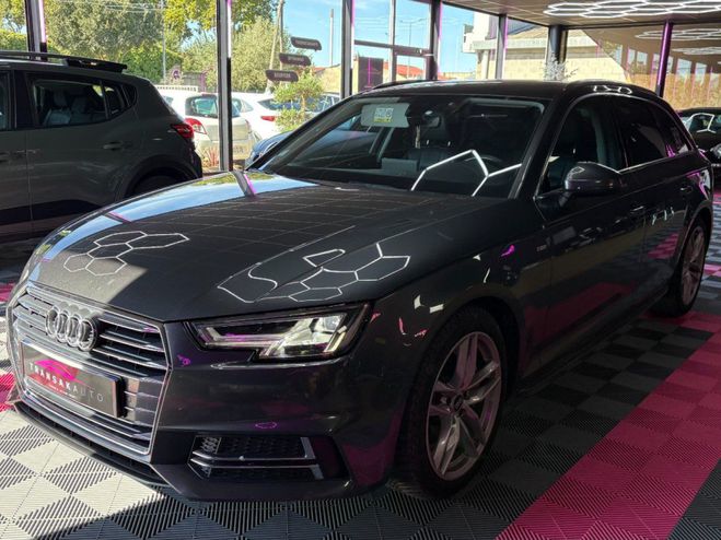 Audi A4 Avant 2.0 TDI 190 ch S line ~ Sige et h Gris de 2016