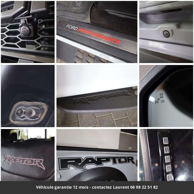 Ford F150 raptor supercrew 4x4 tout compris hors h Blanc de 2017