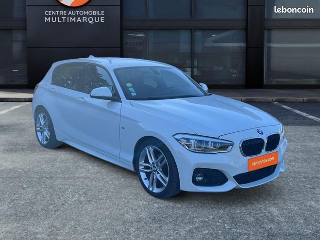BMW Serie 1 114d 95 ch M Sport Blanc de 2018