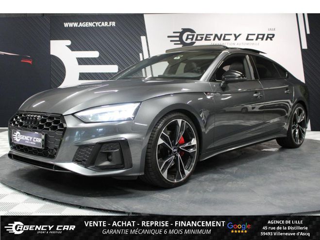 Audi A5 Sportback Quattro 3.0 V6 TDI 231 SLine P Gris de 2020