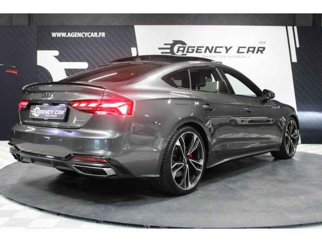 Audi A5 Sportback Quattro 3.0 V6 TDI 231 SLine P Gris de 2020