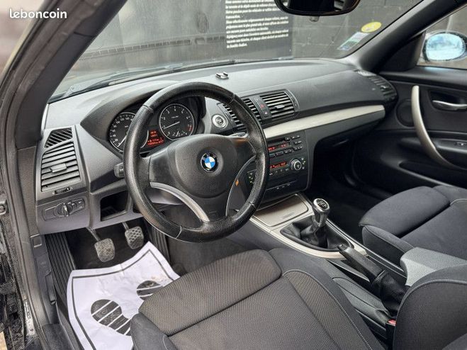 BMW Serie 1 CABRIOLET (E88) 120I 170CH CONFORT Noir de 2008