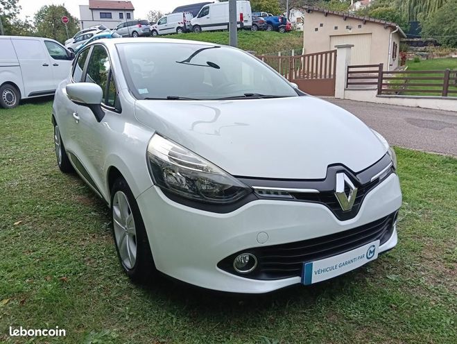 Renault Clio IV 1.5 dCi 75ch Dynamique Rvis & Garan Blanc de 2013