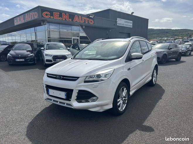 Ford Kuga 2.0 TDCI 180CH SPORT PLATINIUM 4X4 POWER Blanc de 2015