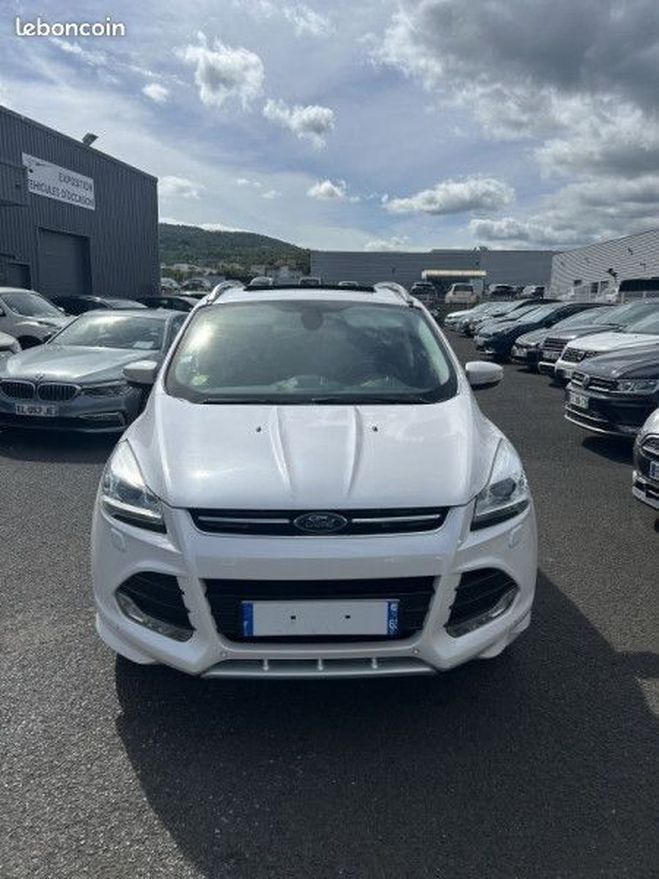 Ford Kuga 2.0 TDCI 180CH SPORT PLATINIUM 4X4 POWER Blanc de 2015