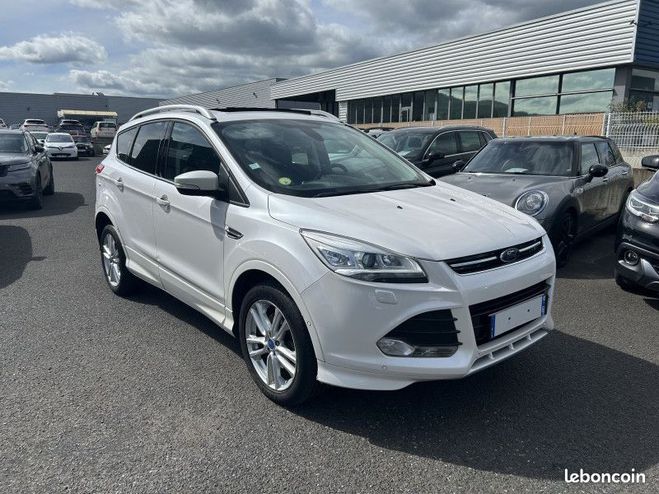 Ford Kuga 2.0 TDCI 180CH SPORT PLATINIUM 4X4 POWER Blanc de 2015