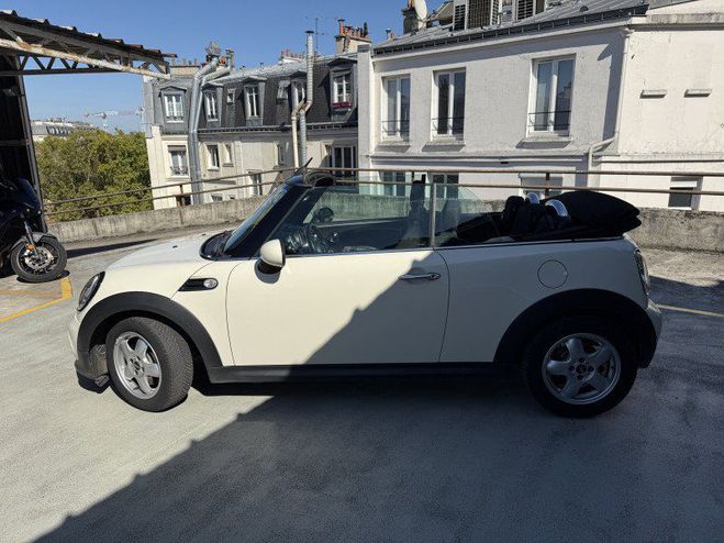 Mini Cabrio ONE 98CH Blanc de 2012